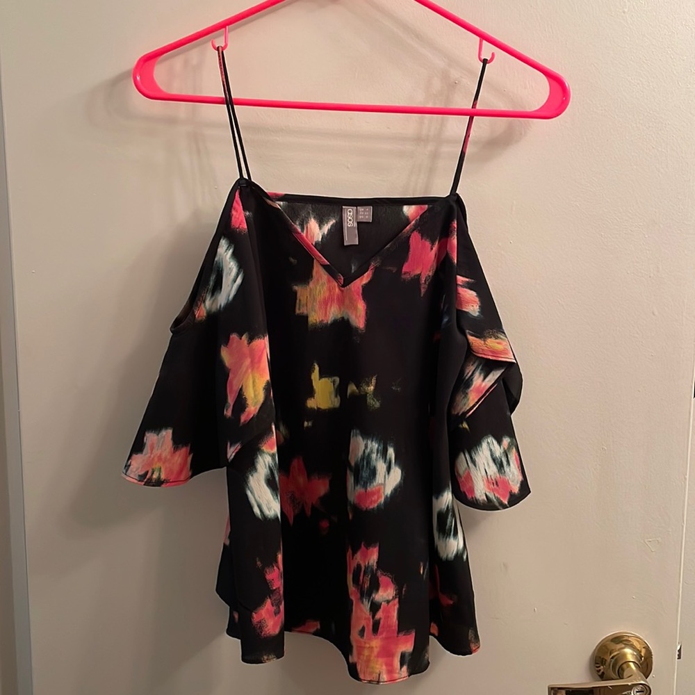 ASOS Cold Shoulder/Off the Shoulder Blouse